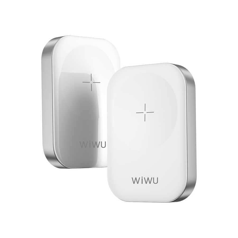 Wiwu M16 Akıllı Saat Mini Kablosuz Magnetik Şarj Aleti 2.5W - 1 Wiwu M16 Akıllı Saat Mini Kablosuz Magnetik Şarj Aleti 2.5W - 1